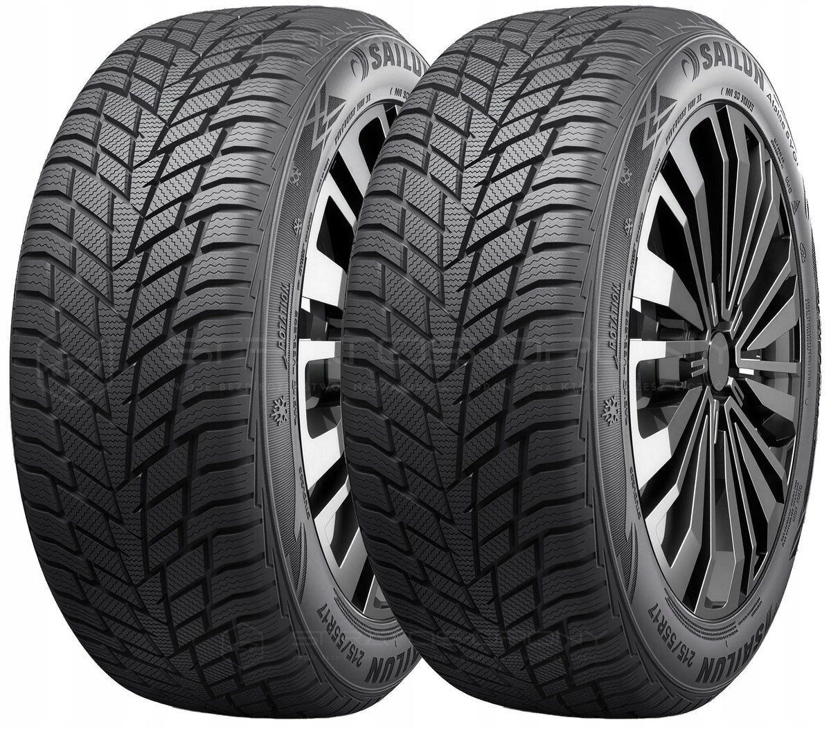 2x 225/55/17 V Sailun ICE BLAZER ALPINE EVO 2 Tires