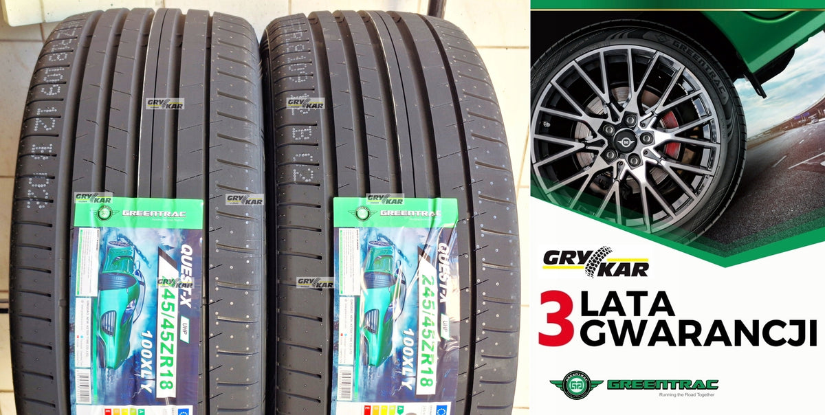 2x 245/45R18 Greentrac Quest-X grip: A 2026r 3 years of buzz.
