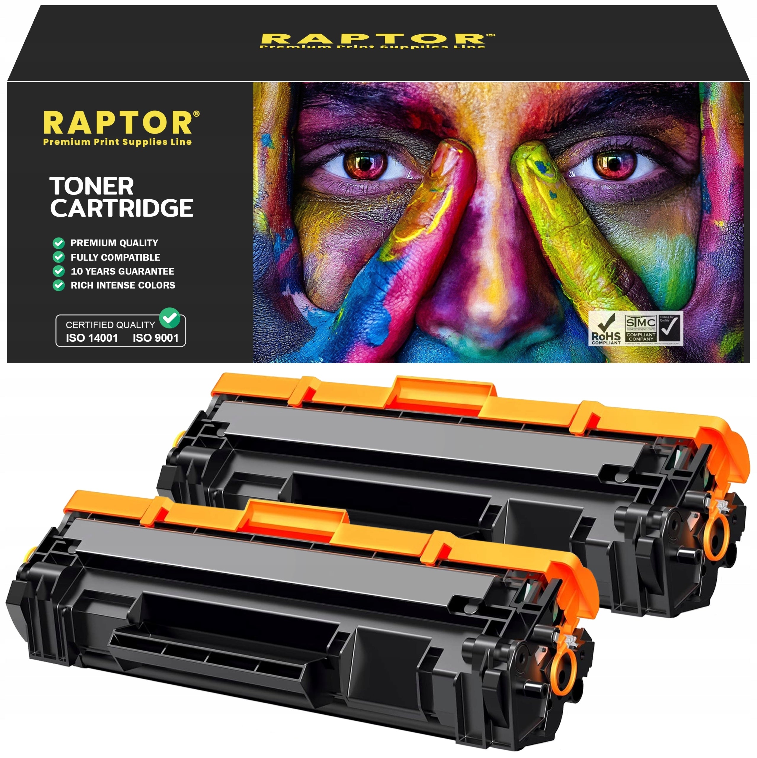 2x 44A CF244A TONER CARTRIDGE FOR HP LASERJET PRO M15A M15W M17A M17W MFP M28a M28w