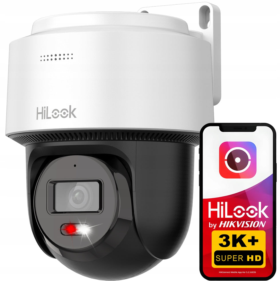 2x 6Mpx PoE Outdoor PTZ-N2C600M-DE HiLook Hikvision Rotating Camera EAN (GTIN) 5906667304329