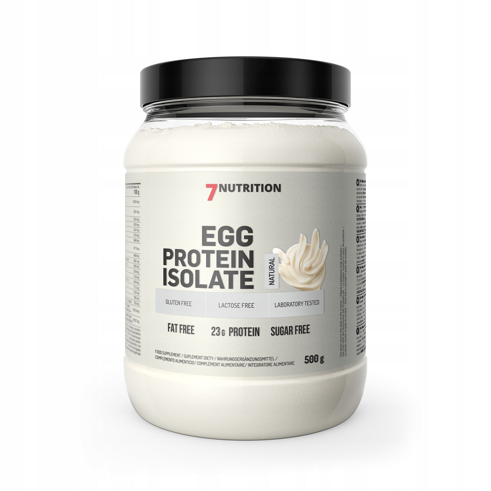 2x 7Nutrition EGG Protein 500 g Egg Protein CHICKEN PROTEIN ISOLATE Expiration date not specified
