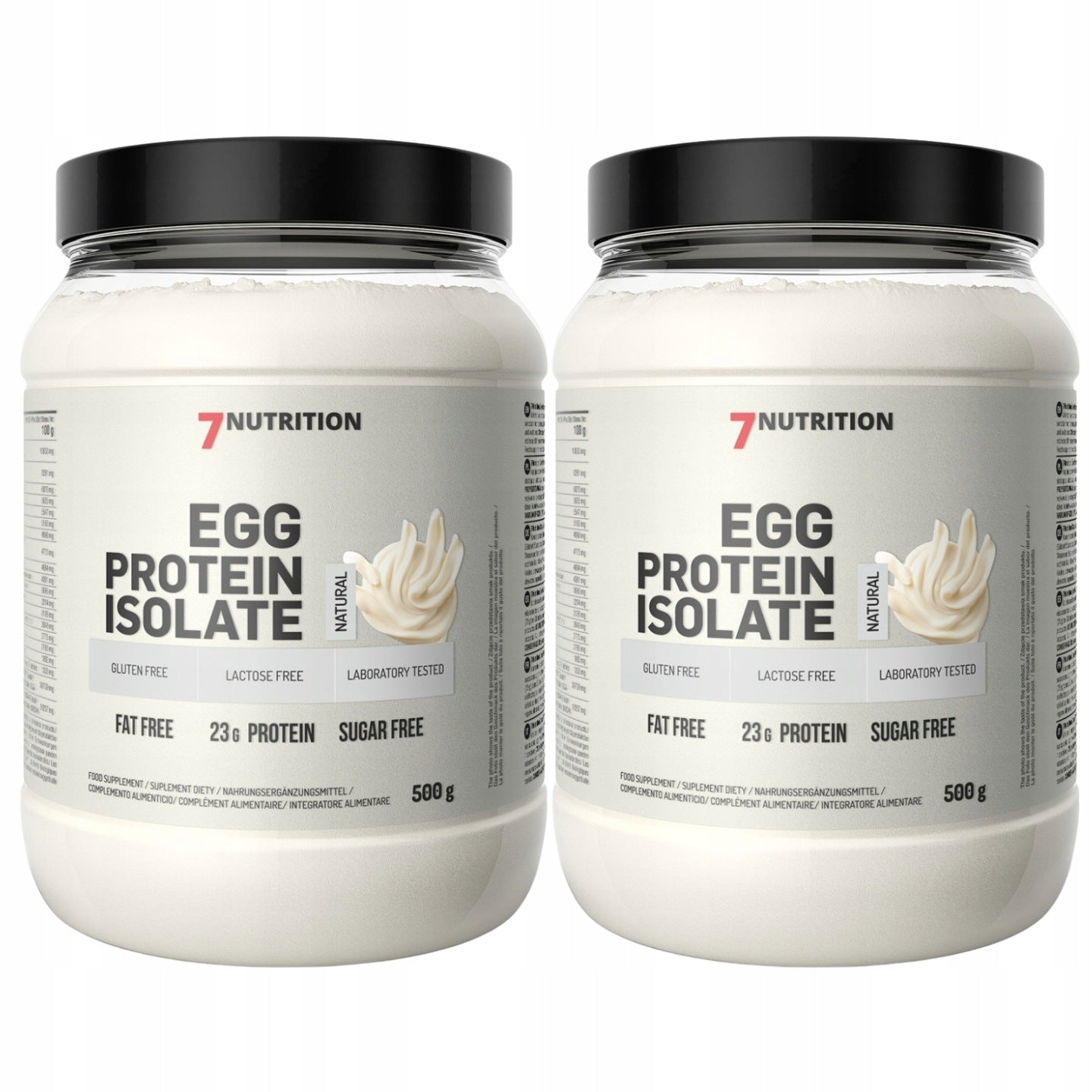 2x 7Nutrition EGG Protein 500 g Egg Protein CHICKEN PROTEIN ISOLATE