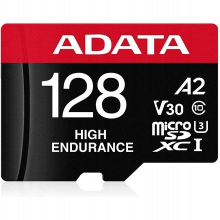 2x ADATA MicroSDXC 128 GB Class 10 UHS-I/U3 A2 V30 Manufacturer Adata