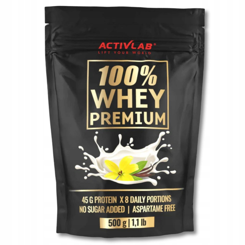 2x ActivLab 100% WHEY PREMIUM 500g VANILLA Protein Conditioner Expiration date at least 3 months from the date of purchase