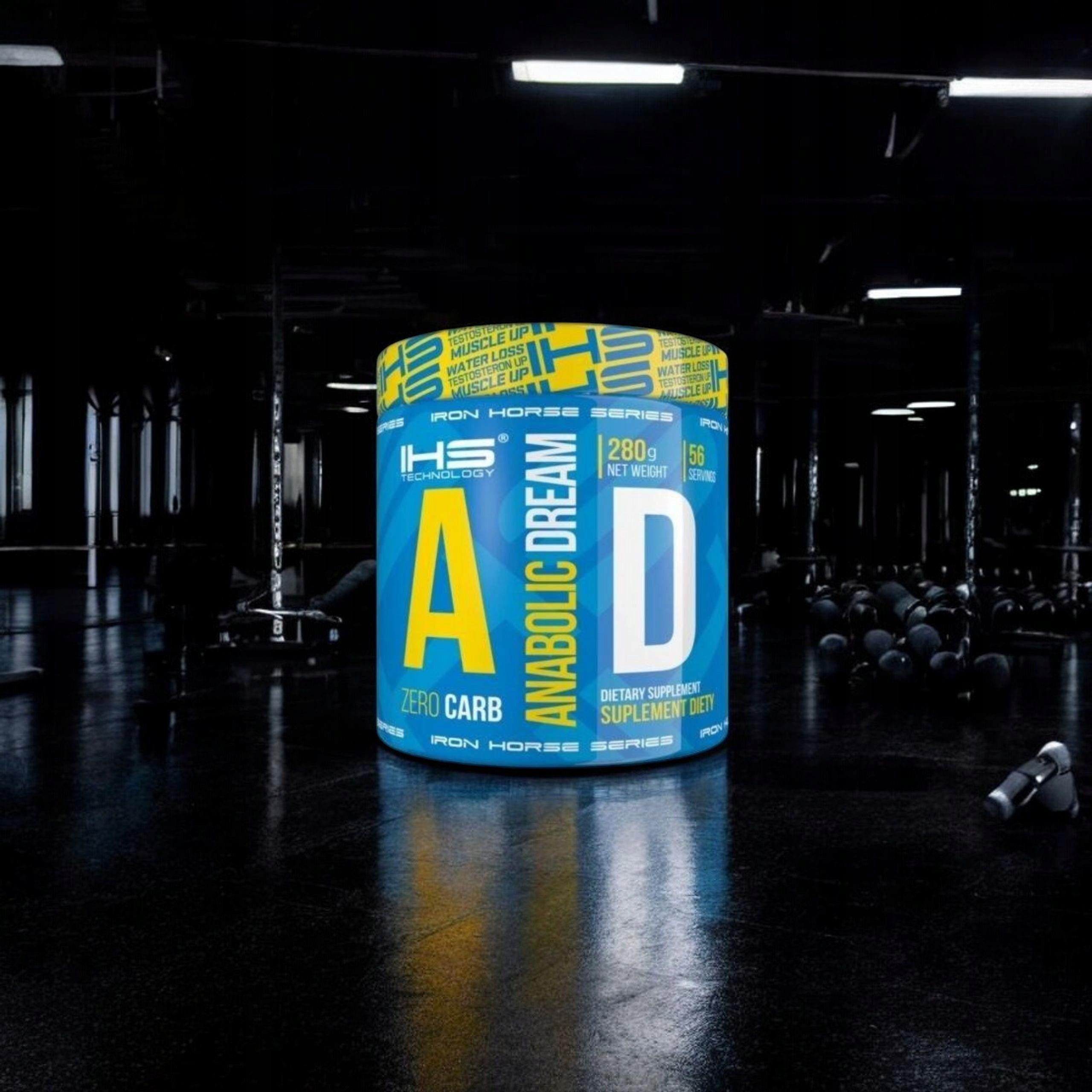 2x Anabolic Creatine 5 Form 280g Zinc Mass Strength Regeneration IRON HORSE Brand IHS Iron Horse