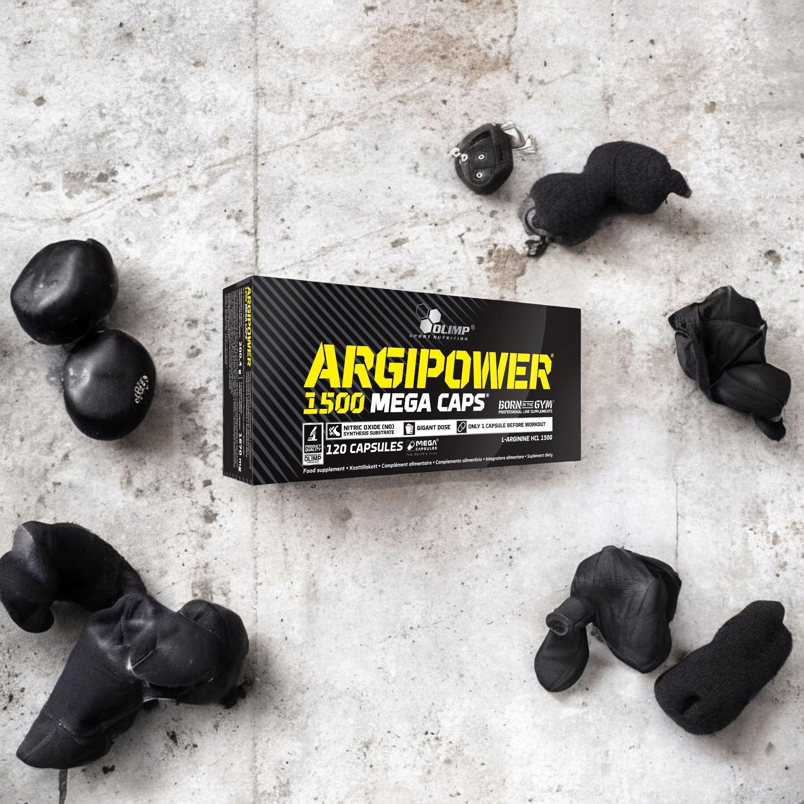 2x Arginine HCl L-arginine Muscle Strength Training OLIMP Argi Pow Brand Olimp