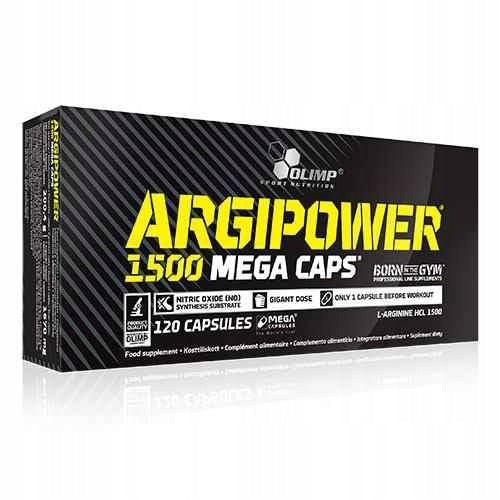 2x Arginine HCl L-arginine Muscle Strength Training OLIMP Argi Pow Expiration date at least six months from the date of purchase