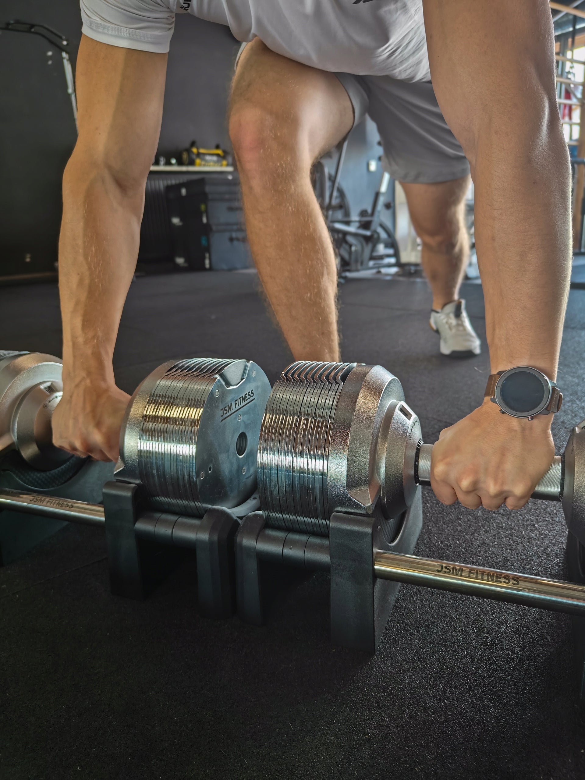 2x BARBELL ADJUSTABLE 23.5KG stroke every 1.5kg, 14in1 DUMBBELL ADJUSTABLE JSM Manufacturer code KF-26