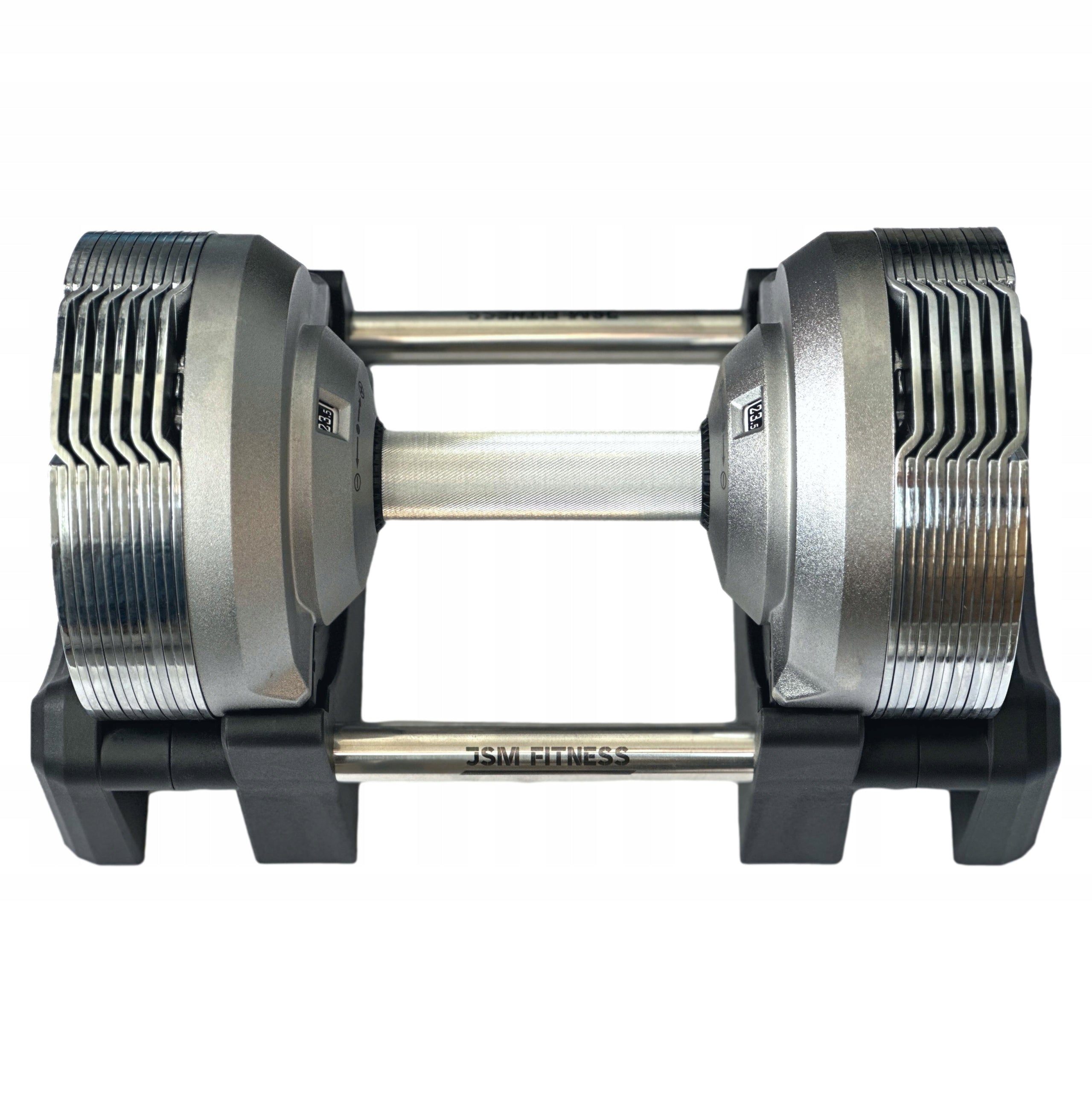 2x BARBELL ADJUSTABLE 23.5KG stroke every 1.5kg, 14in1 DUMBBELL ADJUSTABLE JSM Type adjustable