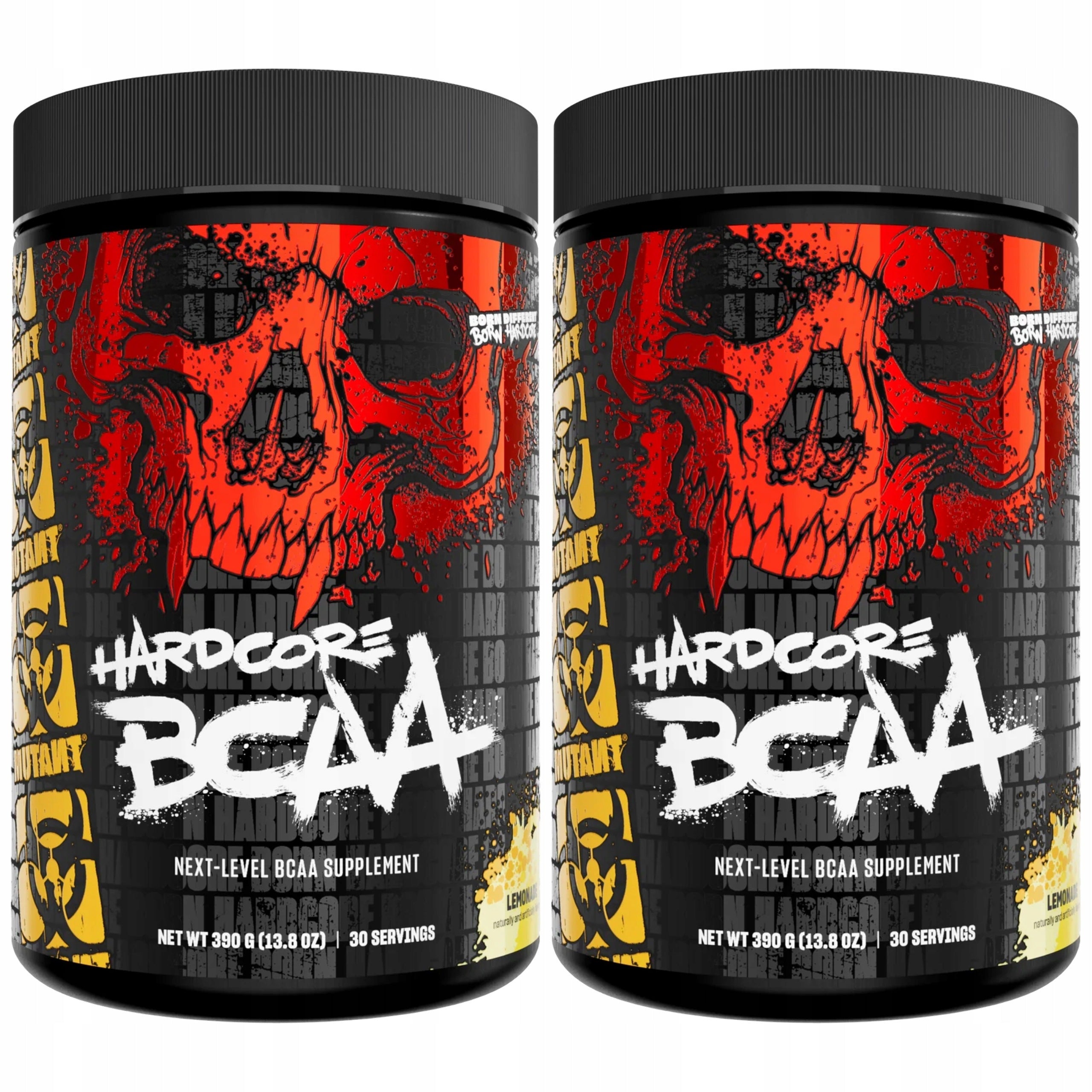 2x BCAA amino acids 9,7g ratio 2:1:1 regeneration strength 390g MUTANT