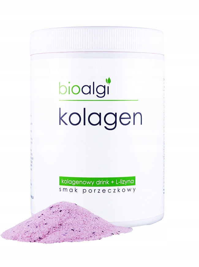 2x BIOALGI Collagen for drinking currant flavor 400g Brand Bioalgi
