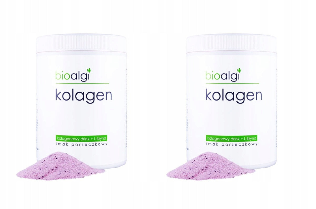 2x BIOALGI Collagen for drinking currant flavor 400g