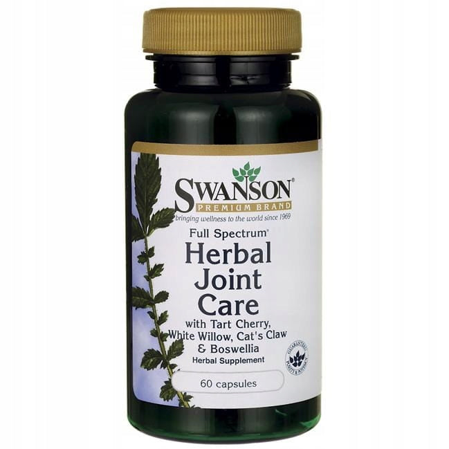 2x BOSWELLIA SWANSON Herbal Joint Care Cat's Claw Cherry Willow 120 kaps. Medical device no