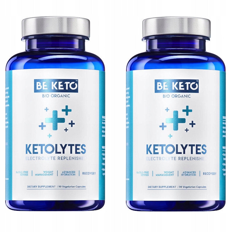 2x BeKeto Keto Electrolytes Ketolytes 90 capsules