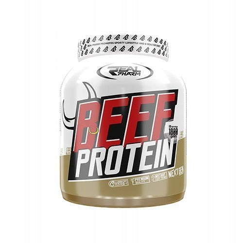 2x Beef Protein REAL PHARM BCAA Regeneration Beef Protein Conditioner Mass Expiration date at least six months from the date of purchase