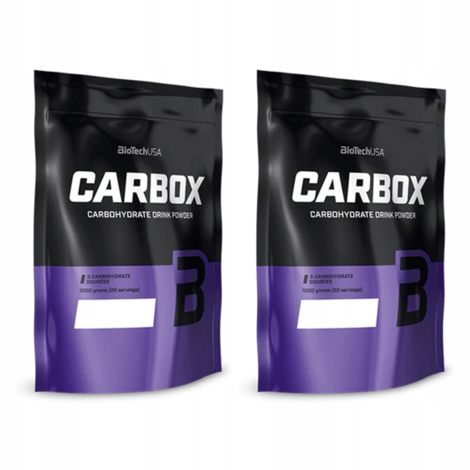 2x BioTech USA CarboX 1000g orange flavoured
