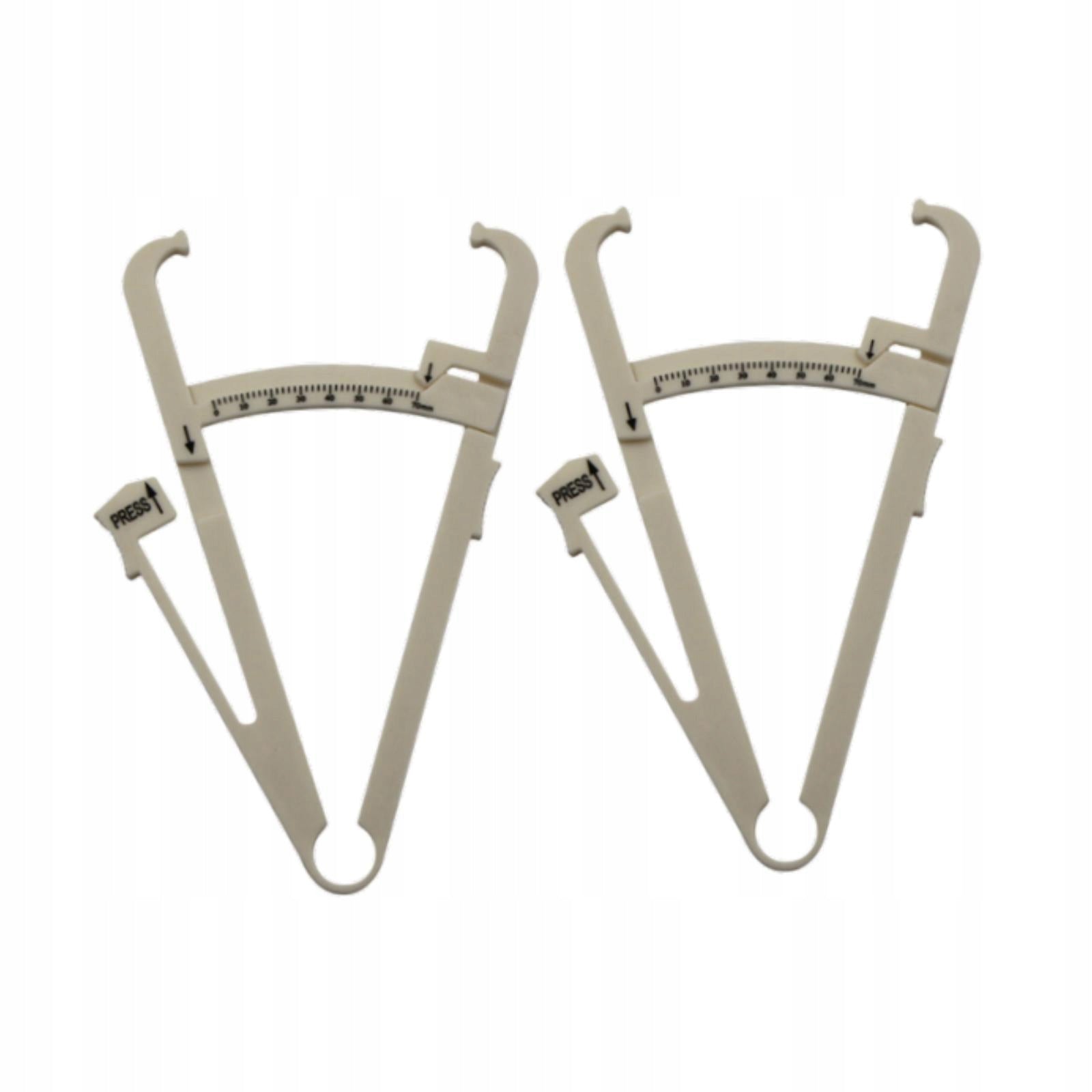 2x Body Caliper High Performance for Workout Reliable White Single Scale Brand no brand