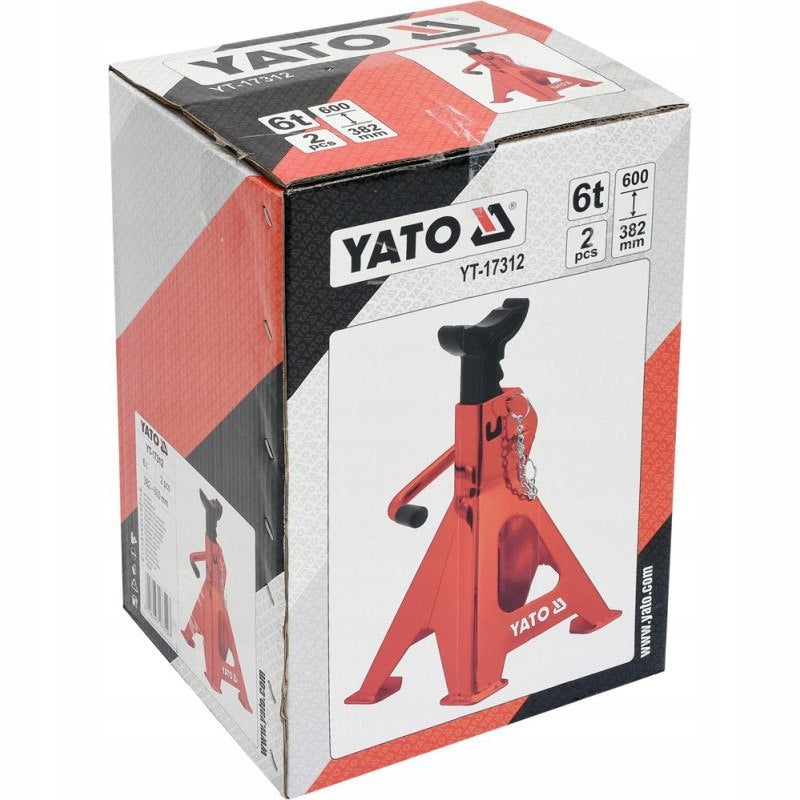 2x CAR STANDS 6T 2 PCS Brand Yato