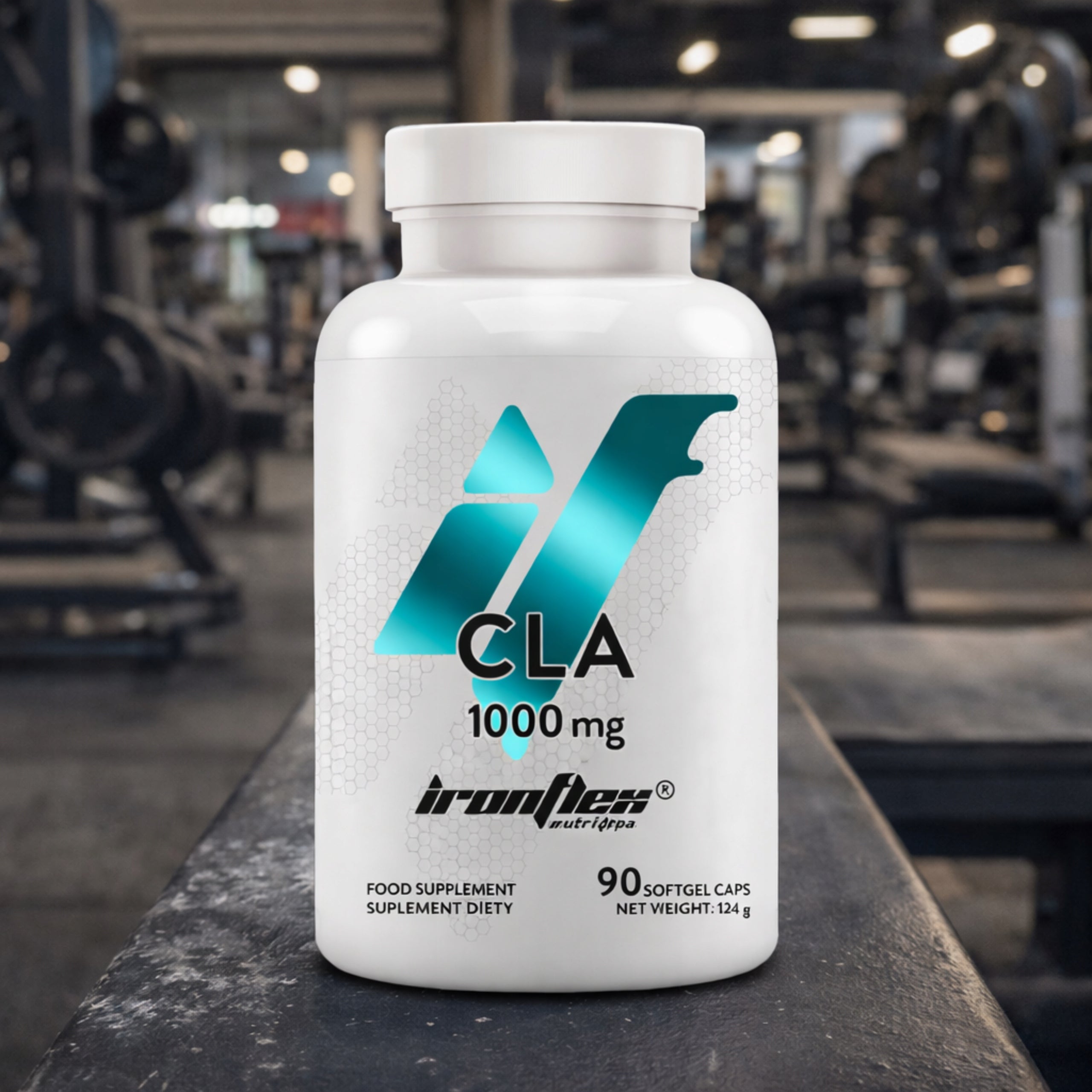 2x CLA 1000mg Fat Burner 90 Capsules Reduction IronFlex Brand IronFlex