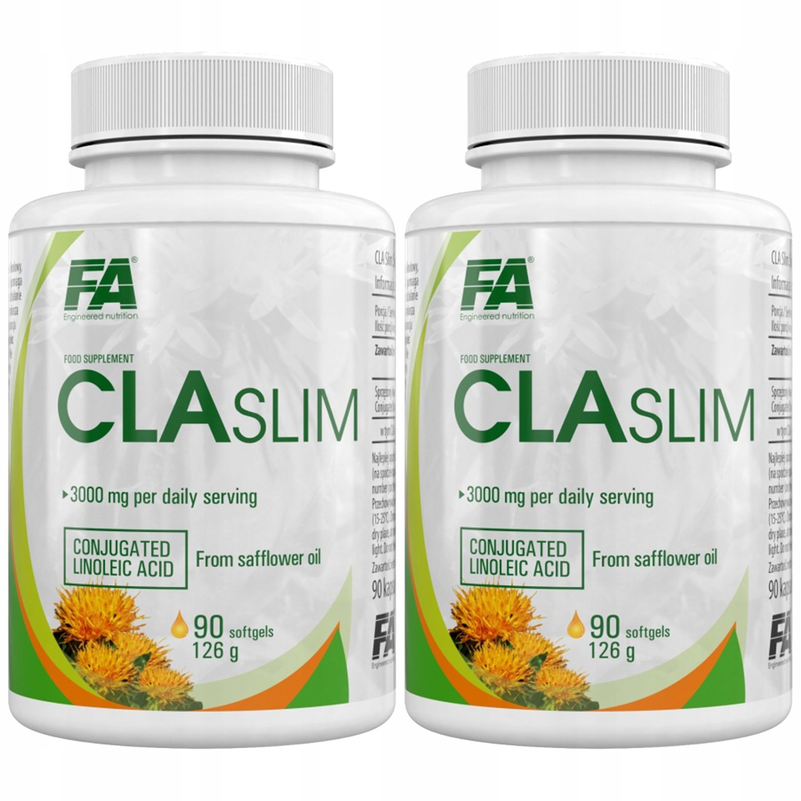 2x CLA Slim Weight Reduction Cholesterol Weight Loss Fitness Authority
