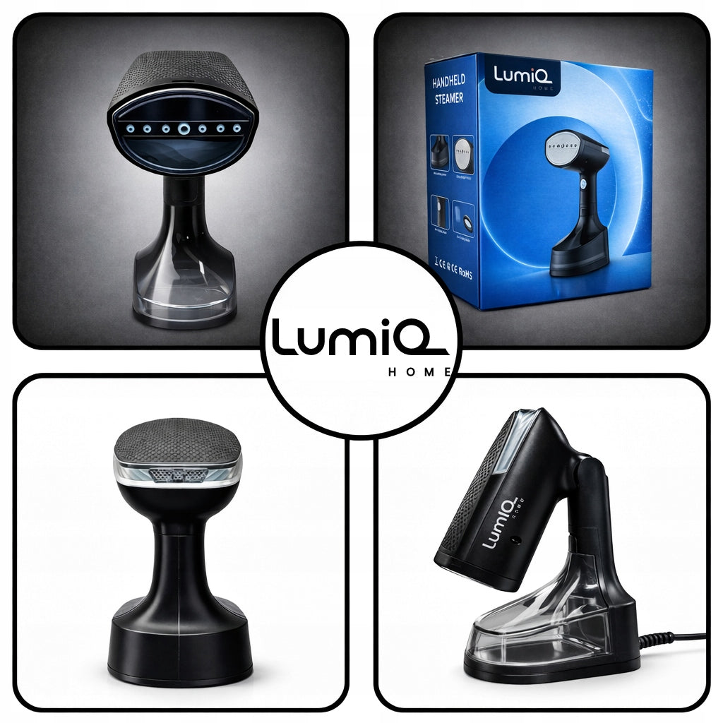 2x CLOTHES STEAMER STEAM IRON HANDHELD STEAMER STEAM ADJUSTMENT 45g/min Power 1900 W