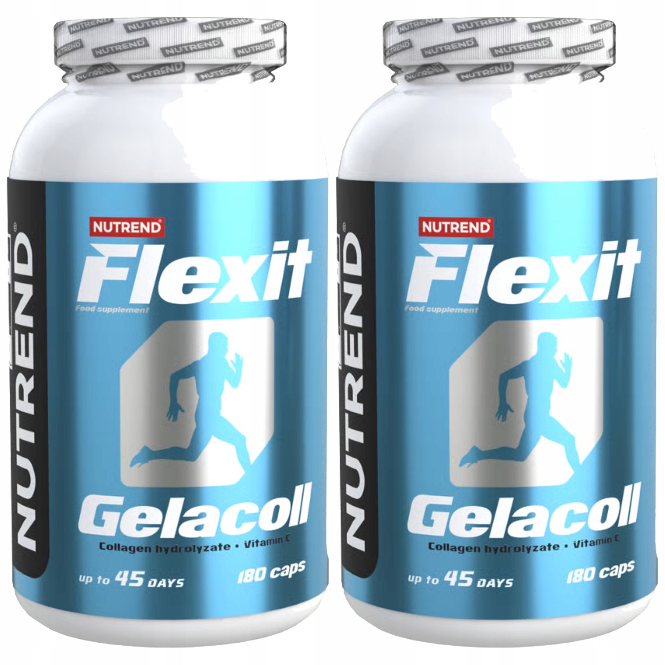 2x COLLAGEN JOINTS REGENERATION GELATIN HYDROLYZATE 180 CAPSULES NUTREND