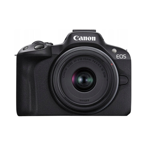 2x Canon EOS | R50 | RF-S 18-45mm F4.5-6.3 IS STM Lens | Black