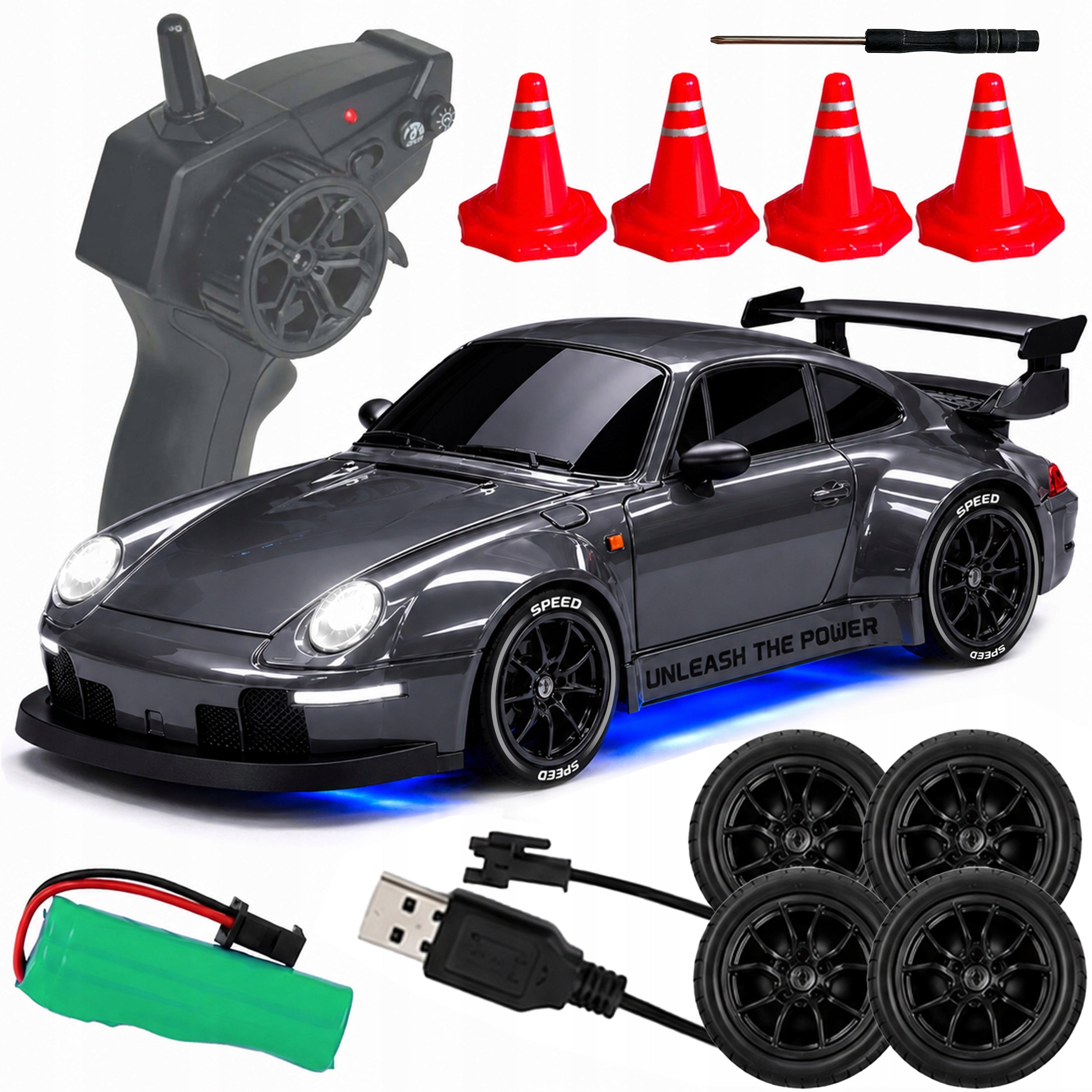 2x Car Remote Controlled Rc Auto For Remote Control For Drift 4x4 Pacholki 8xop