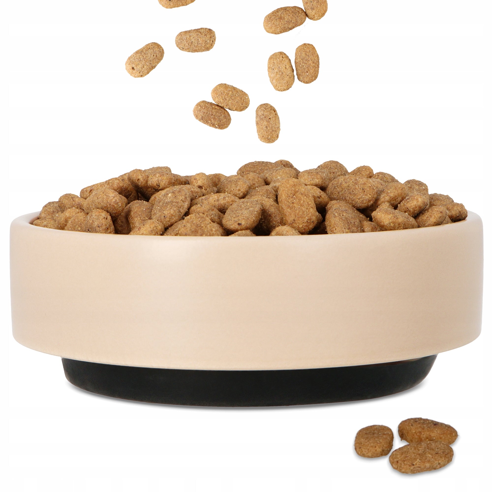 2x Cat DOG BOWL 0,5 CERAMIC Puppy Bowl ANTI-SLIP RESISTANT 8K Brand no brand