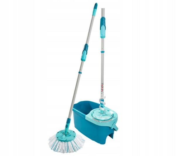 2x Clean Twist Mop Ergo Kit(mop + bucket + centrifuge) Leifheit Manufacturer code 52101