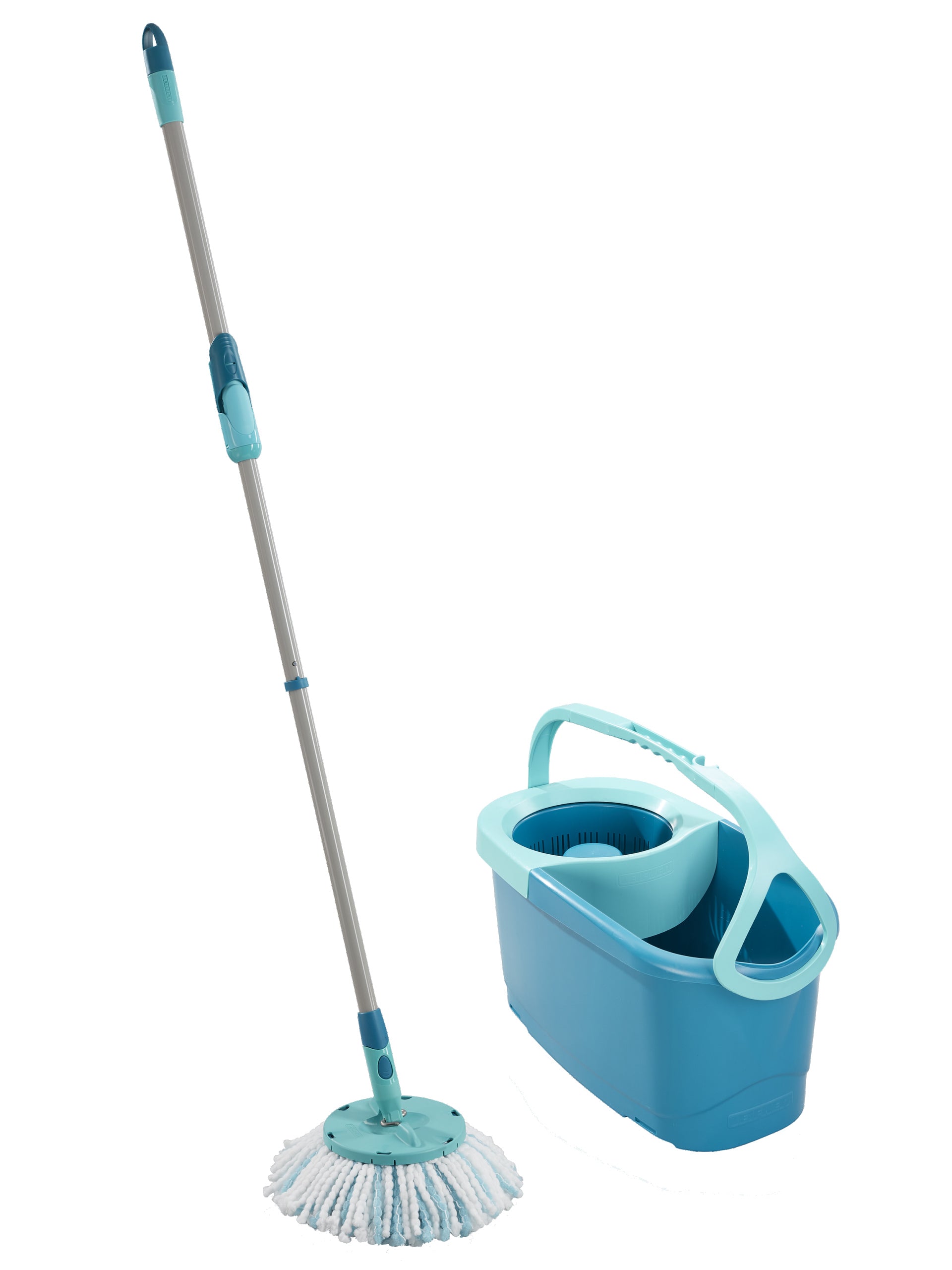 2x Clean Twist Mop Ergo Kit(mop + bucket + centrifuge) Leifheit