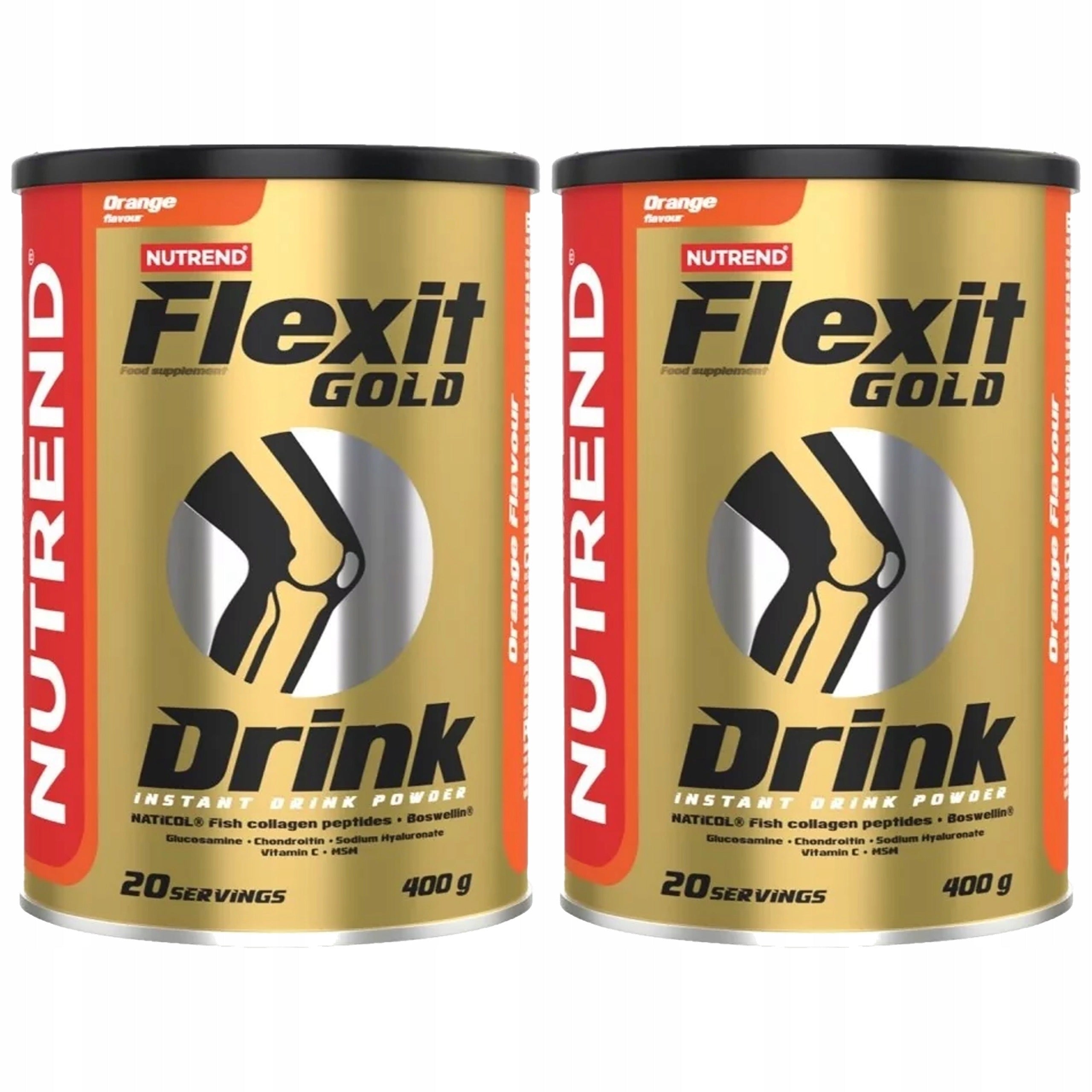 2x Collagen + Glucosamine + Chondroitin + MSM Joints Flexit Drink NUTREND