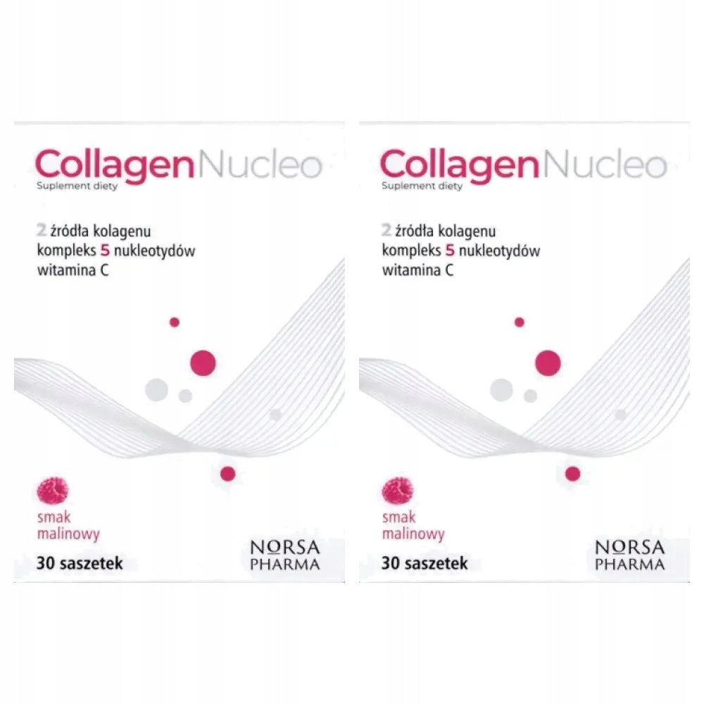 2x Collagen Nucleo raspberry flavor, 30 sachets
