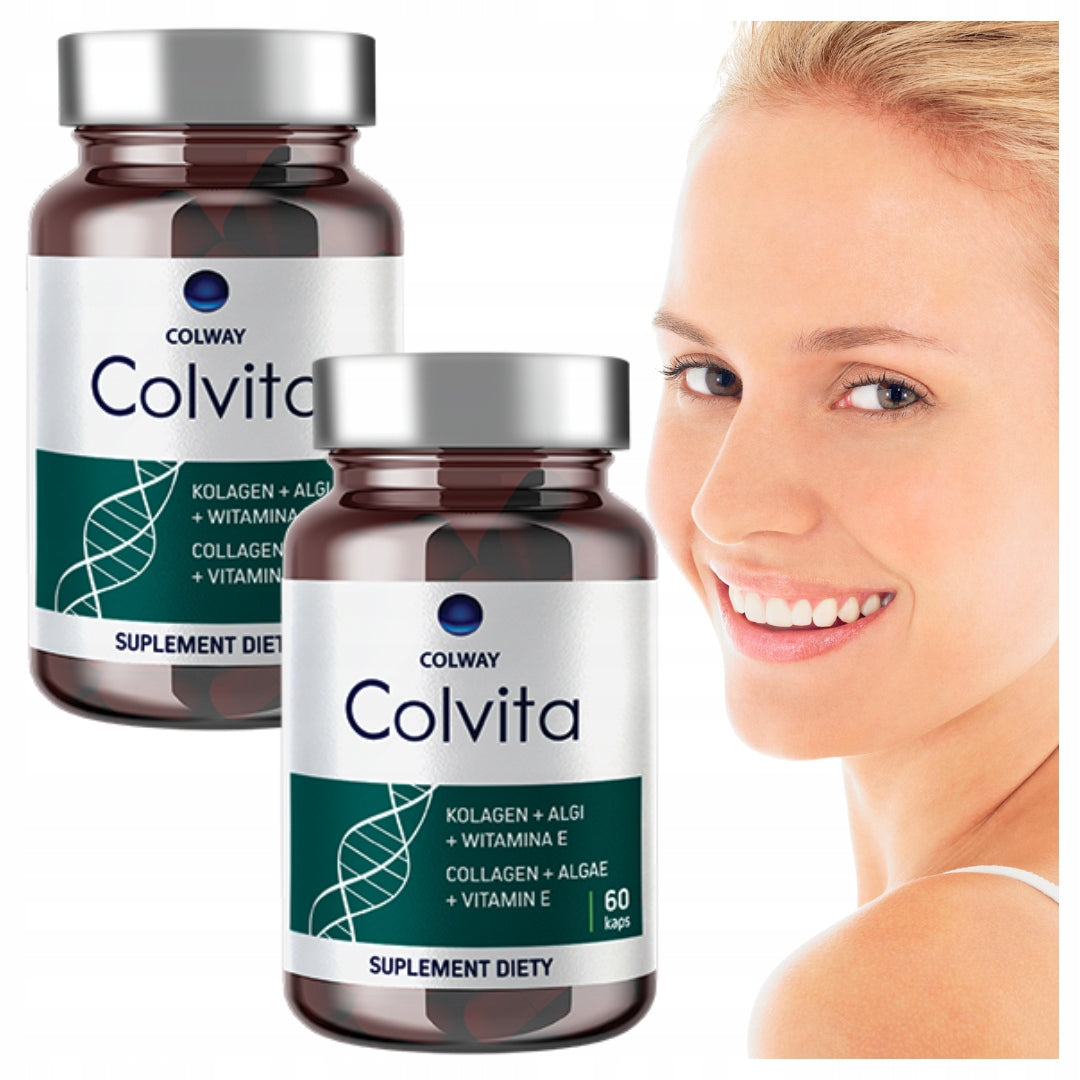 2x Colvita Colway collagen 60 pcs. - strong hair and nails