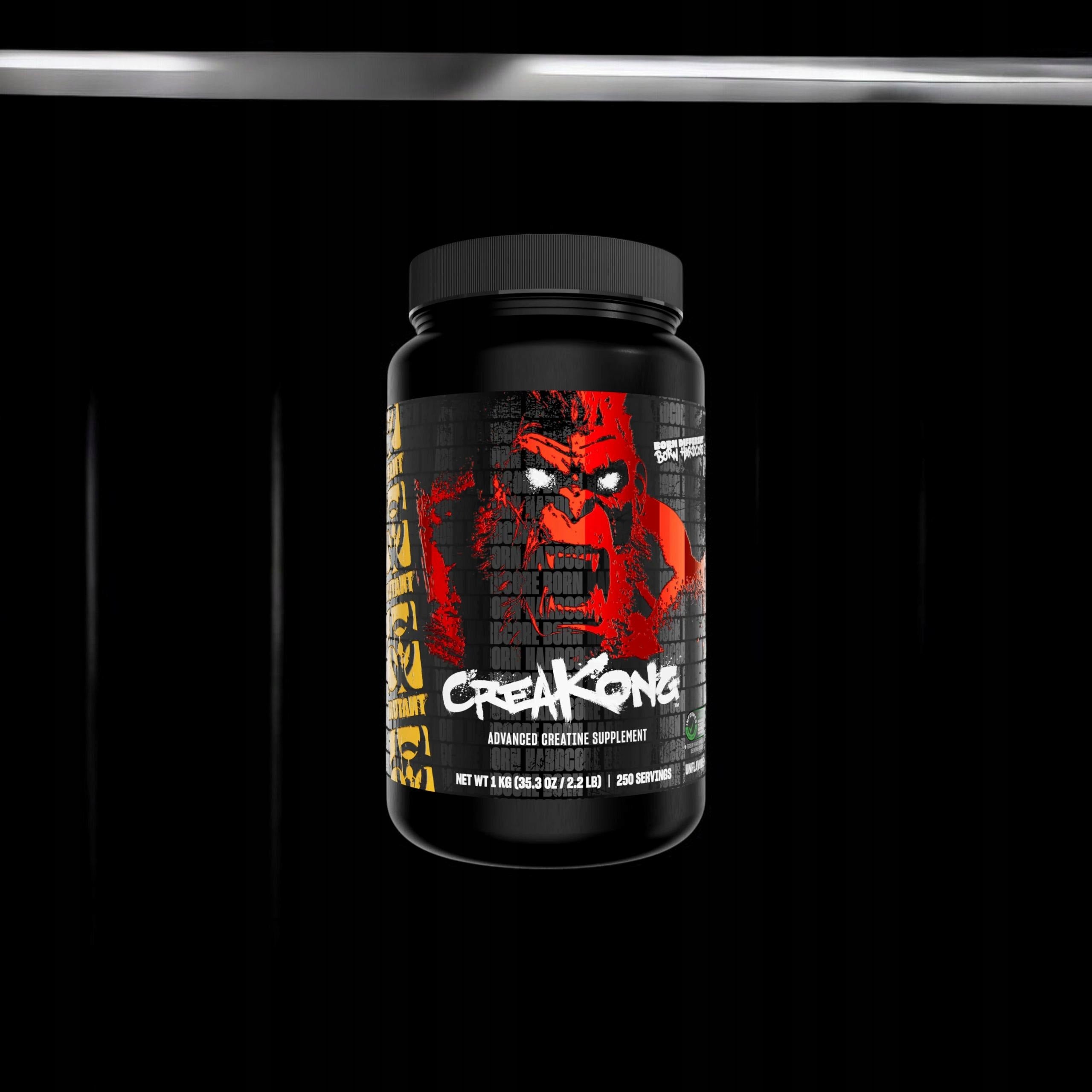 2x Creatine CreaKong monohydrate magnesium chelate citrate MUTANT Brand Mutant
