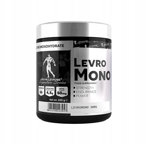 2x Creatine Monohydrate + Beta-glucan Muscle Strength LevroMono 300g Kevin Levr Expiration date at least six months from the date of purchase