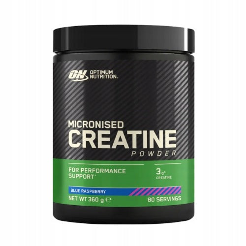 2x Creatine OPTIMUM NUTRITION 317g Monohydrate Blueberry Strength Weight 70 Servings Expiration date at least six months from the date of purchase