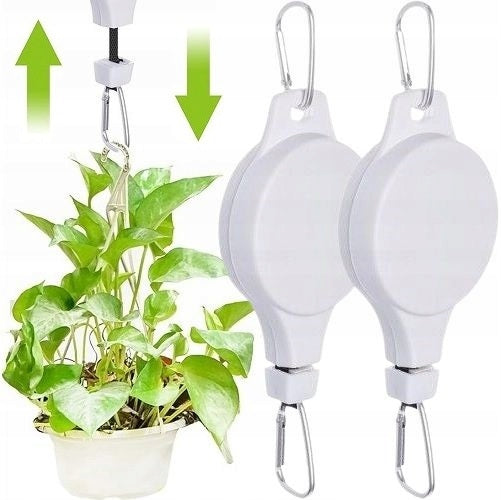 2x DECORATIVE HANGER FLOWER HOOK LANTERN FOR BALCONY TERRACE ADJUSTABLE Manufacturer code Bntrade_wieszak_2sztuki