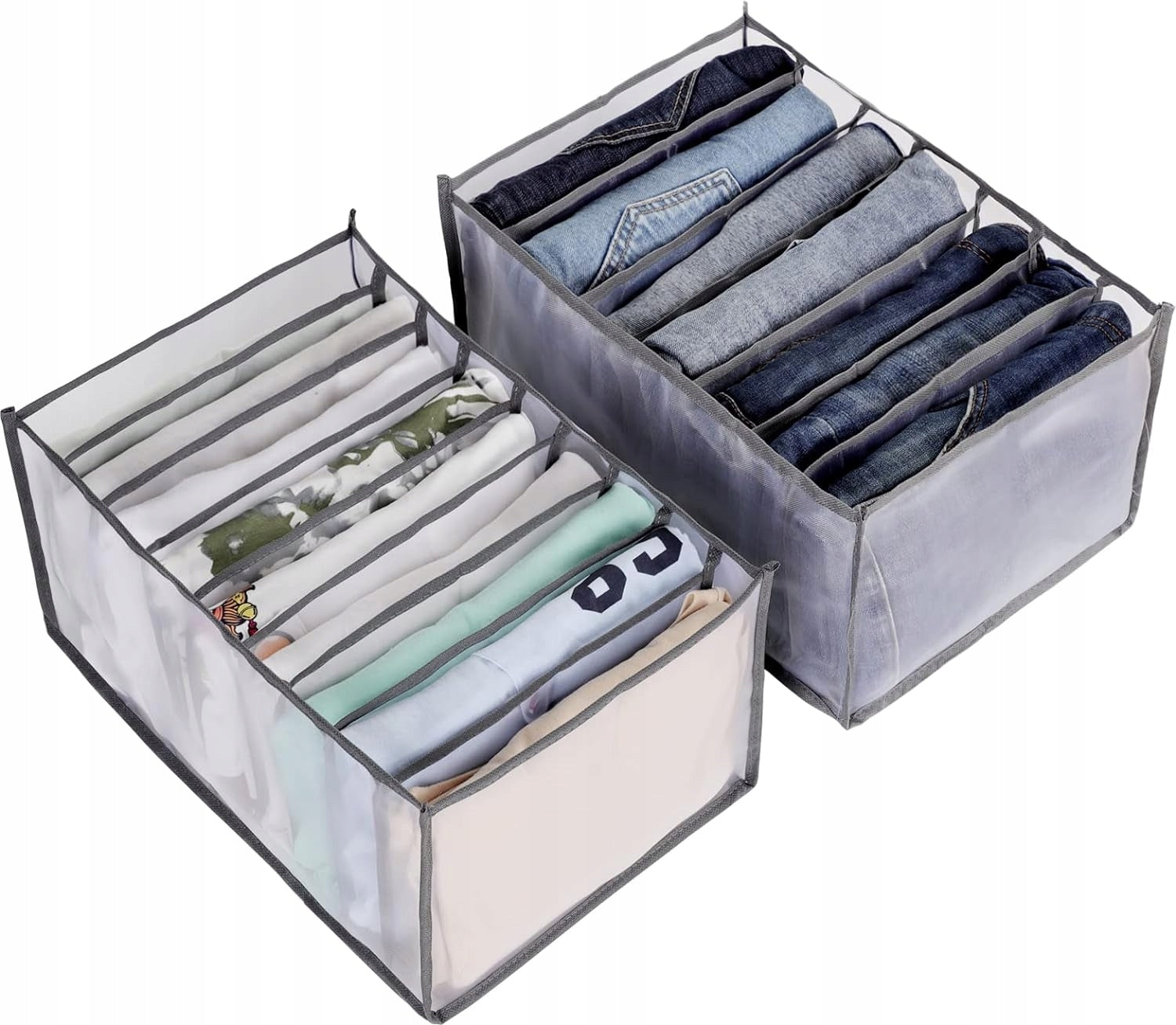 2x Drawer Wardrobe Organizer Storage Separator Bottom Clothes Brand no brand