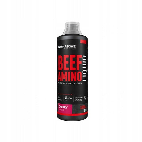 2x EAA BCAA Beef Amino Liquid Beef Protein 1000ml BODY ATTACK Expiration date at least six months from the date of purchase
