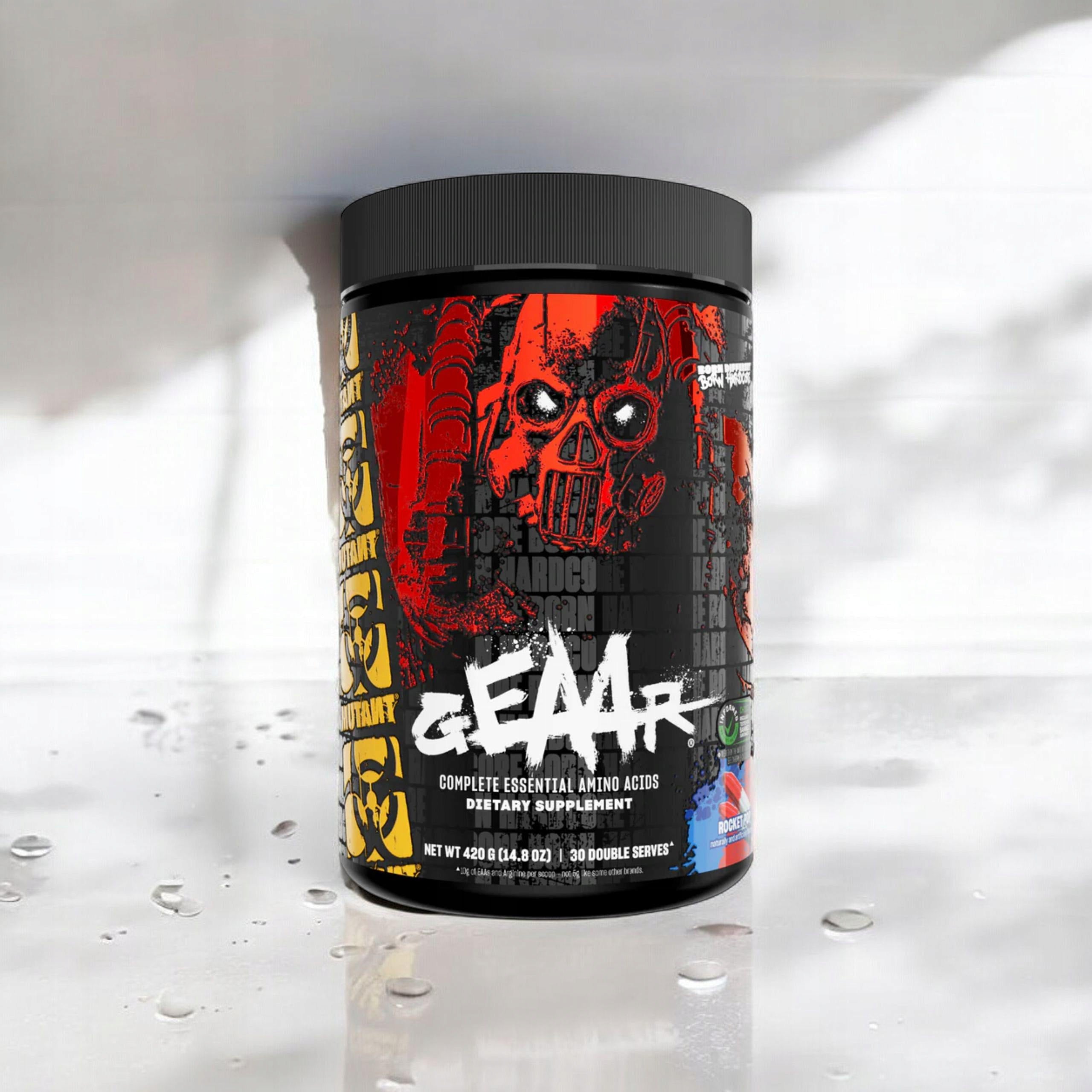 2x EAA BCAA Leucine Regeneration Electrolytes 400g Mutant GEAAR Brand Mutant