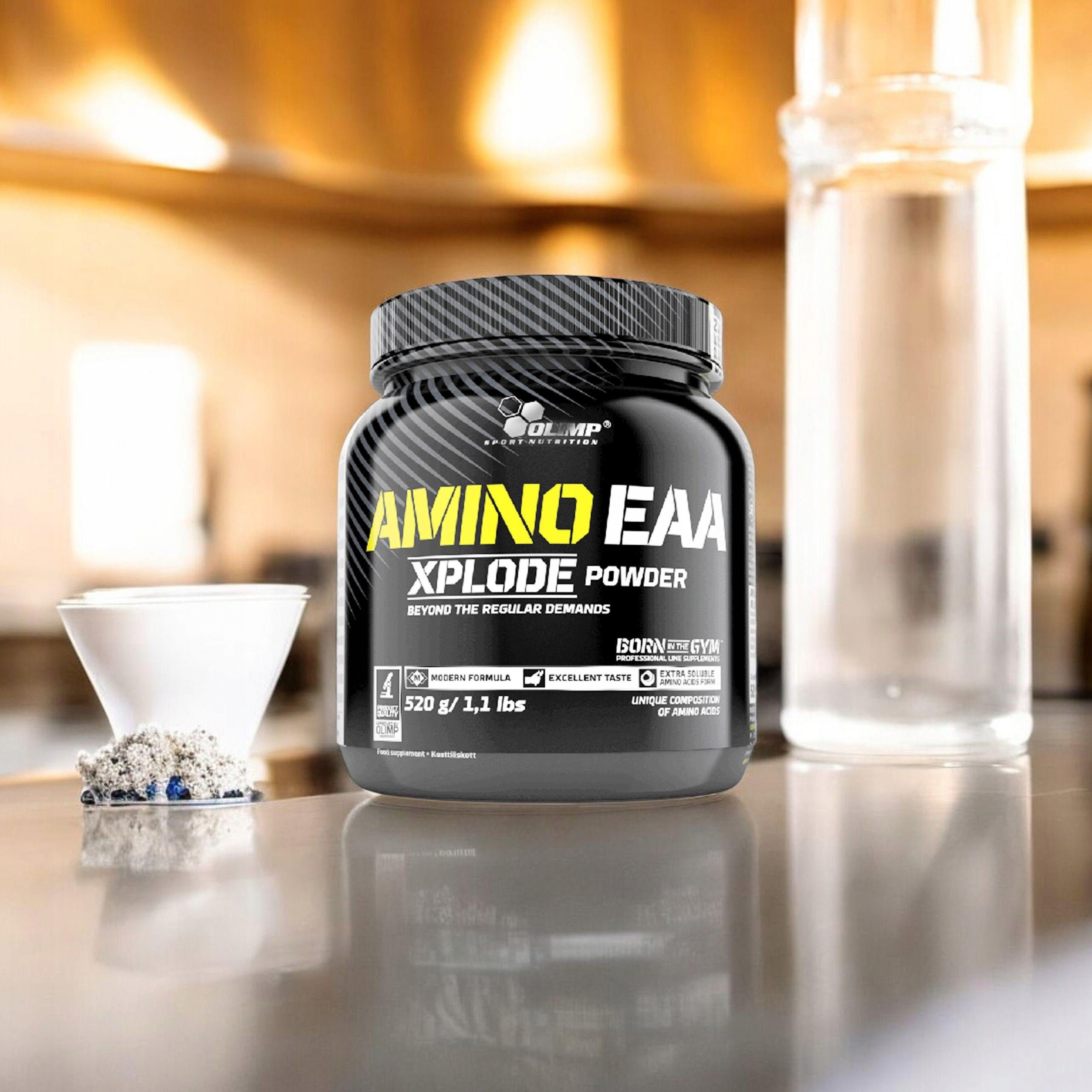 2x EAA amino acids + BCAA Regeneration Strength Muscle mass OLIMP 520g Brand Olimp