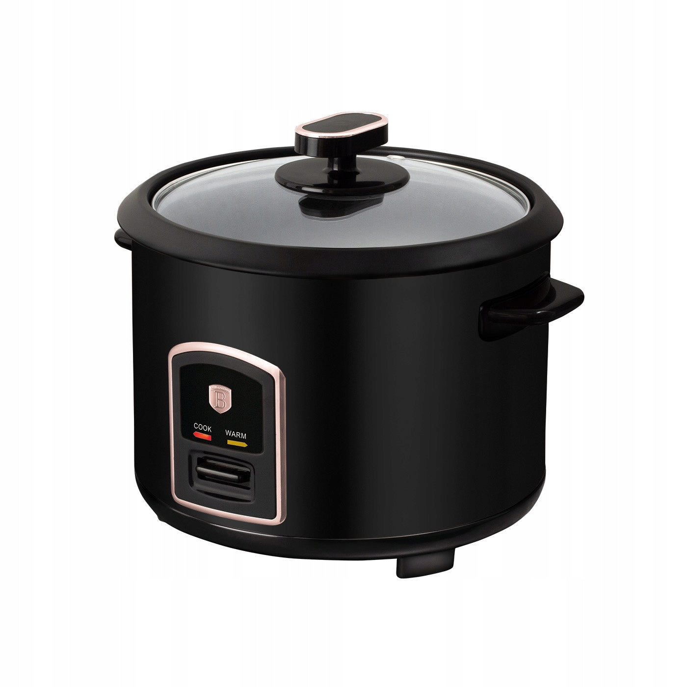2x ELECTRIC RICE COOKER 1,8L BERLINGER HAUS BH-9554 BLACK ROSE