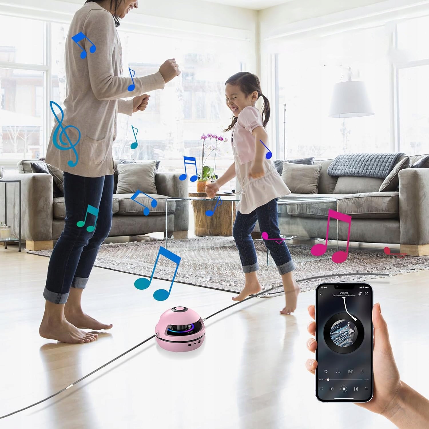 2x Electric Music Jump Rope With Bluetooth Counter Led Speaker Rozowa Brand JYSafora