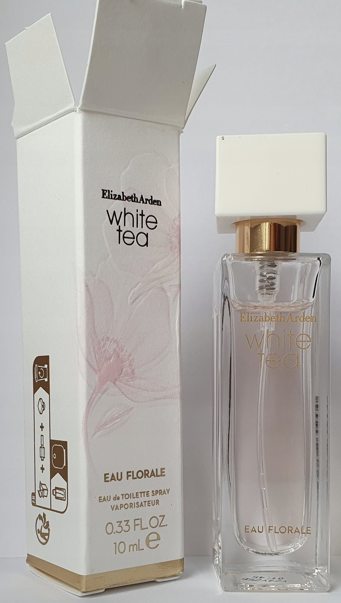 2x Elizabeth Arden White Tea Florale eau de toilette for women spray 10 ml