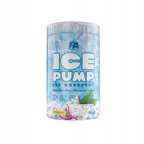 2x FA Ice Pump 463g pre-workout citrulline beta-alanine AAKG Expiration date at least six months from the date of purchase