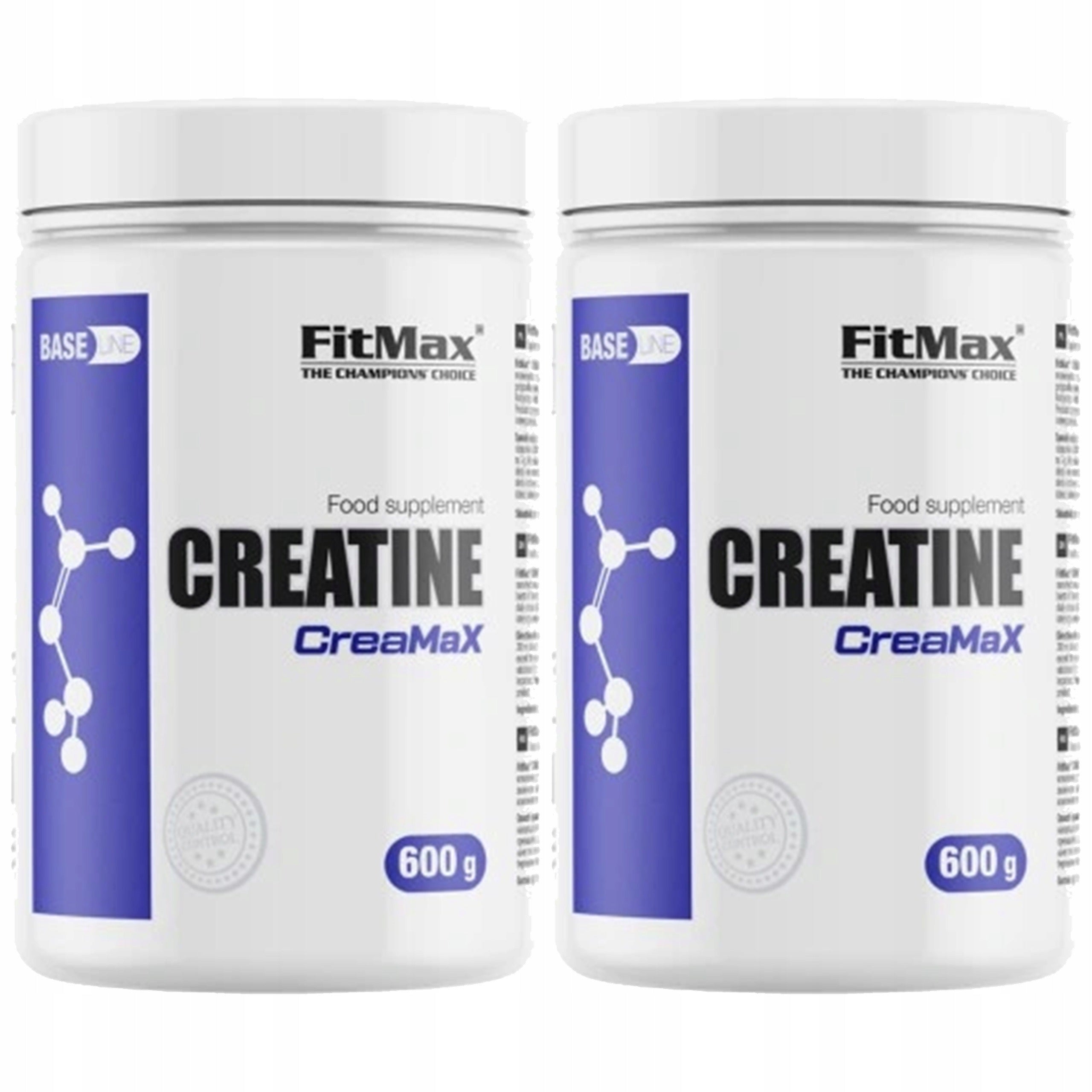 2x FitMax Creatine CreaMaX 600g STRENGTH POWER