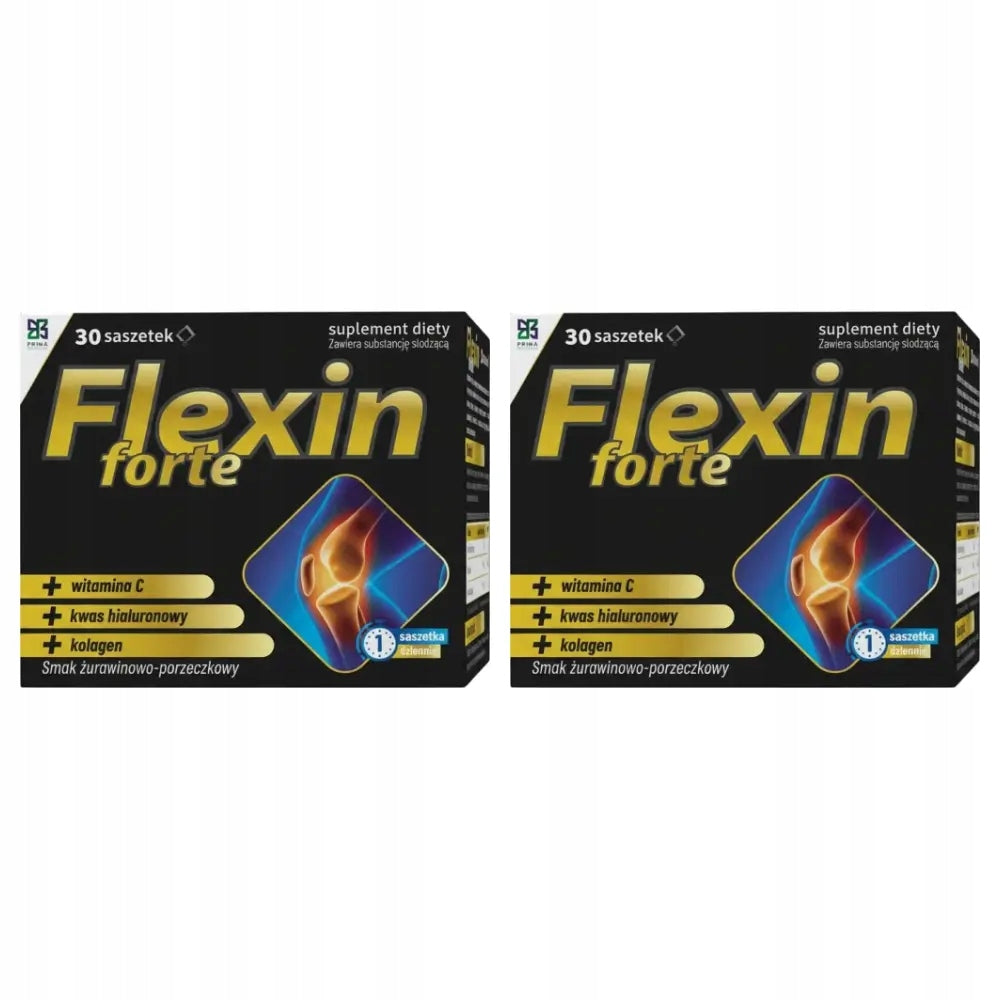 2x Flexin Forte, cranberry and currant, 30 sachets