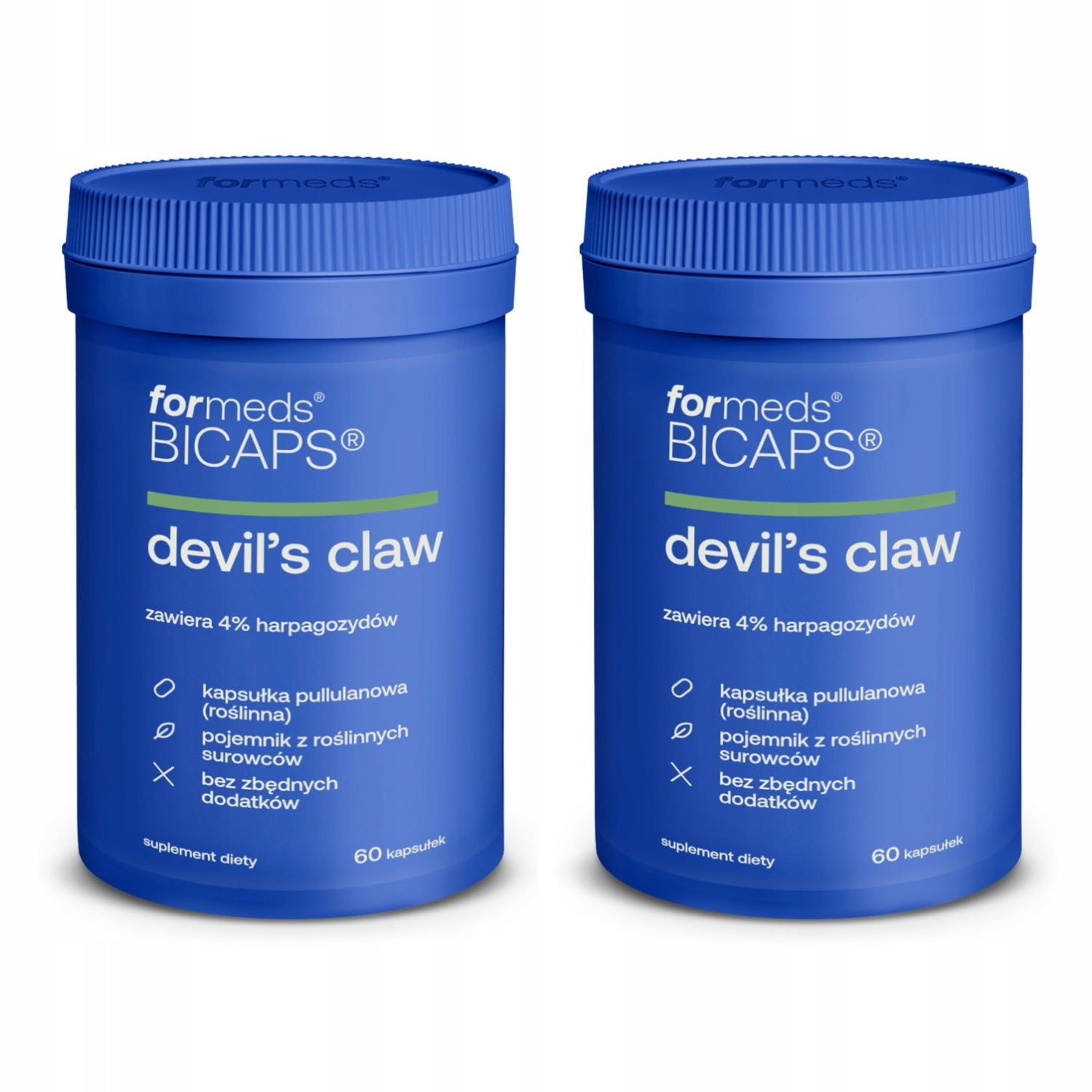 2x Formeds Bicaps Devil's Claw - Devil's Claw 60 vegan capsules