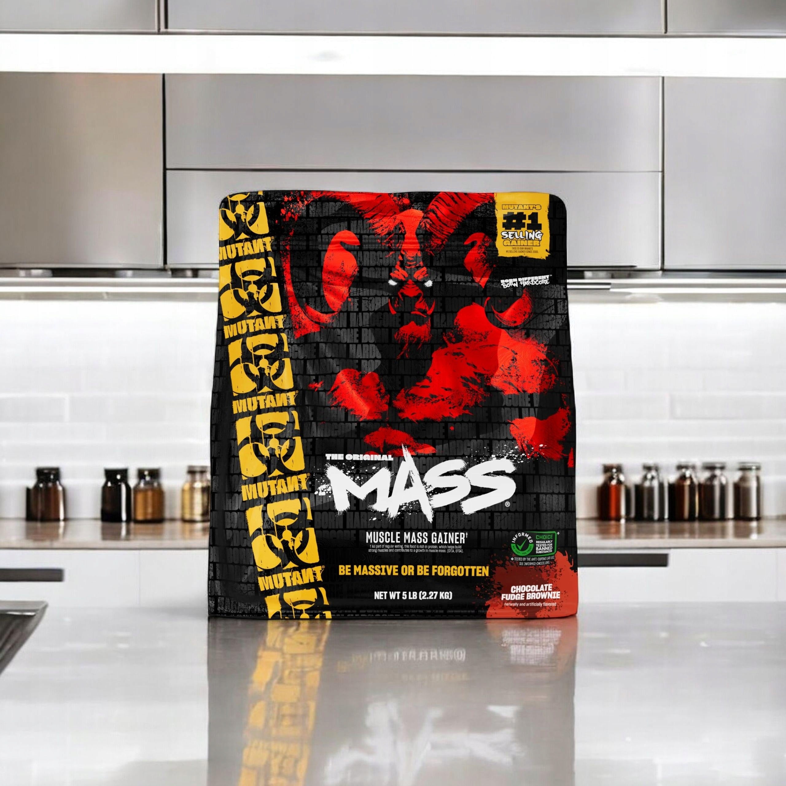 2x GAINER muscle mass 550 kcal protein carbohydrates 2270g MUTANT Brand Mutant